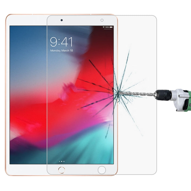 適用於iPad Air3 2019 10.5 inch 0.4mm 9H硬度直邊防爆鋼化玻璃膜