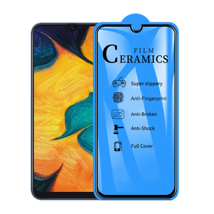 2.5D Full Glue Full Cover Ceramics Film for Galaxy A20 / A30 / A50 / M30 / A30 JP