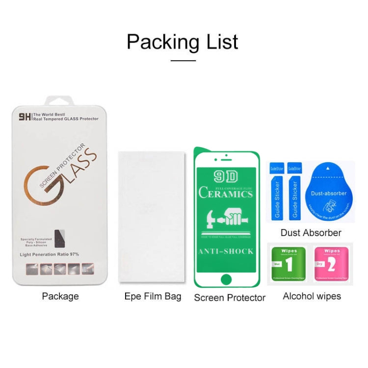 2.5D 全膠全屏陶瓷貼膜 適用於 iPhone 6 Plus