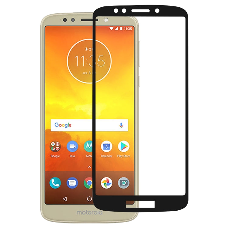 絲印二強 全屏鋼化玻璃膜適用於 摩托羅拉 Motorola Moto E5