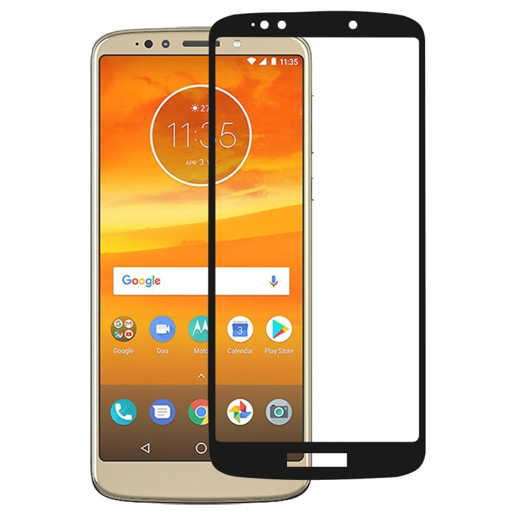 絲印二強 全屏鋼化玻璃膜適用於 摩托羅拉 Motorola Moto E5 Plus