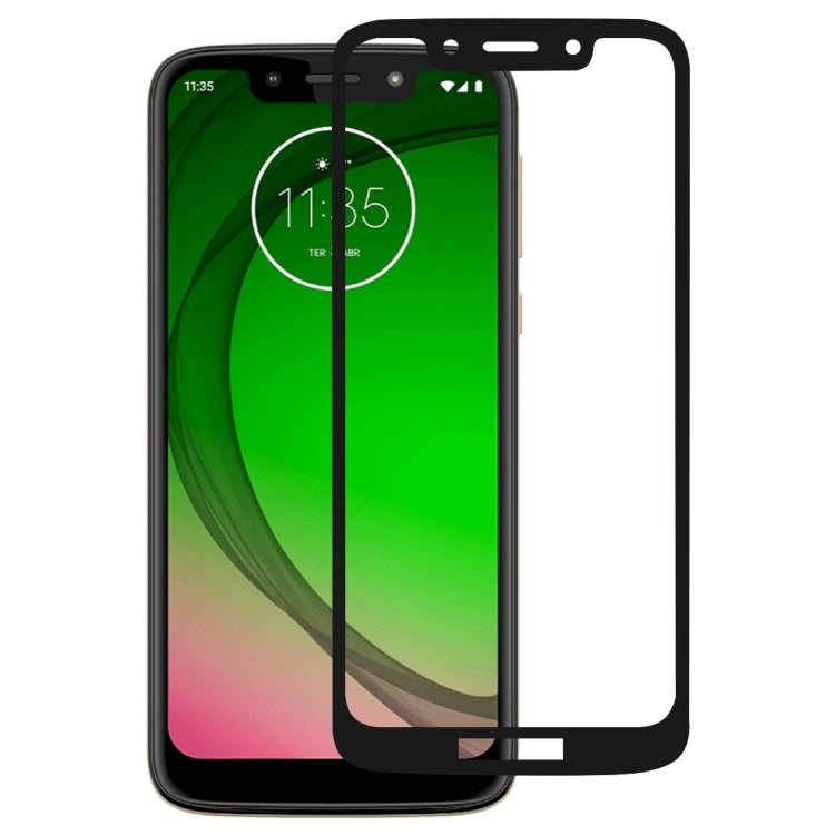 絲印二強 全屏鋼化玻璃膜適用於 摩托羅拉 Motorola Moto G7 Play