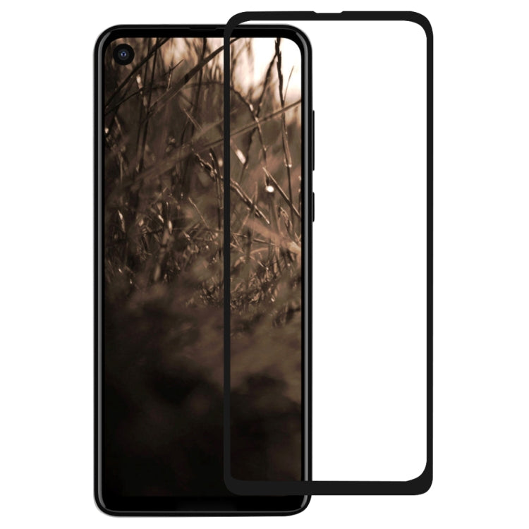 絲印二強 全屏鋼化玻璃膜適用於 摩托羅拉 Motorola MOTO P40