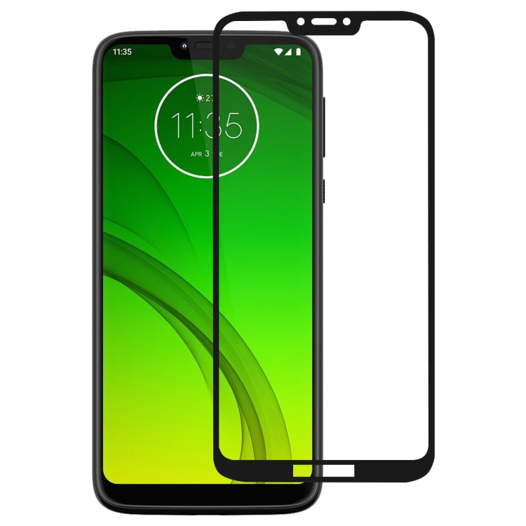 絲印二強 全屏鋼化玻璃膜適用於 摩托羅拉 Motorola Moto G7 Power