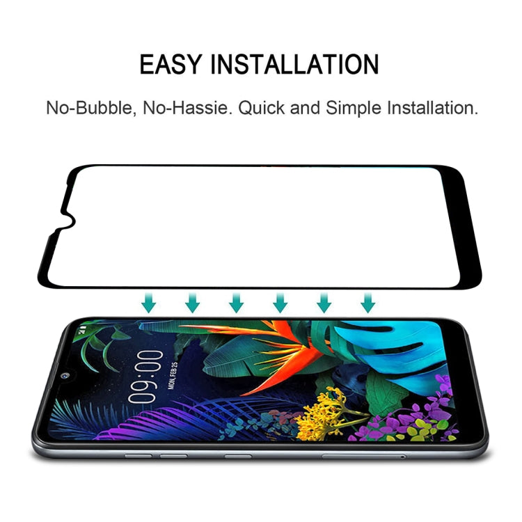 25 PCS 適用於LG X6  / Q60 / K50 9H全屏鋼化膜