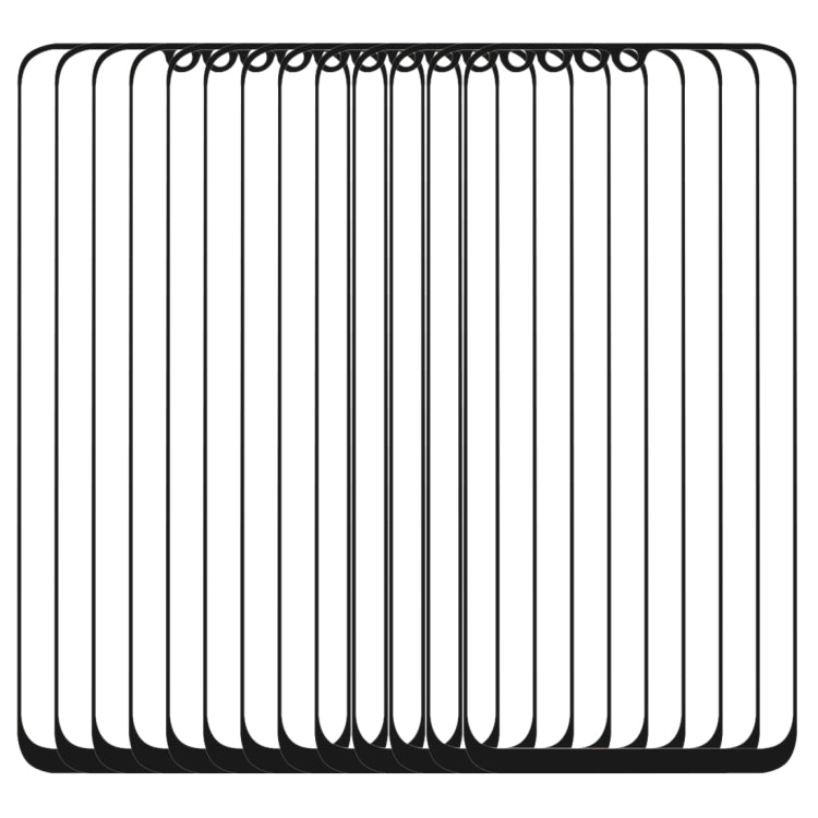 25 PCS Full Glue Full Cover Screen Protector Tempered Glass film for Samsung Galaxy A30 / A50 / M30 / A40S / A30 JP