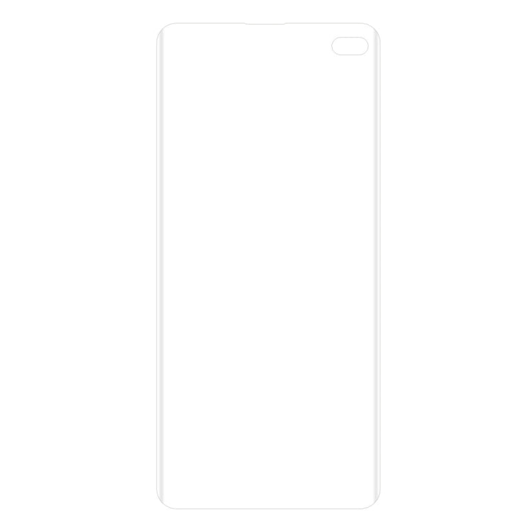 恩凱 草帽王子 適用於三星 Galaxy S10+ 3D全屏PET曲面熱彎高清屏幕保護膜