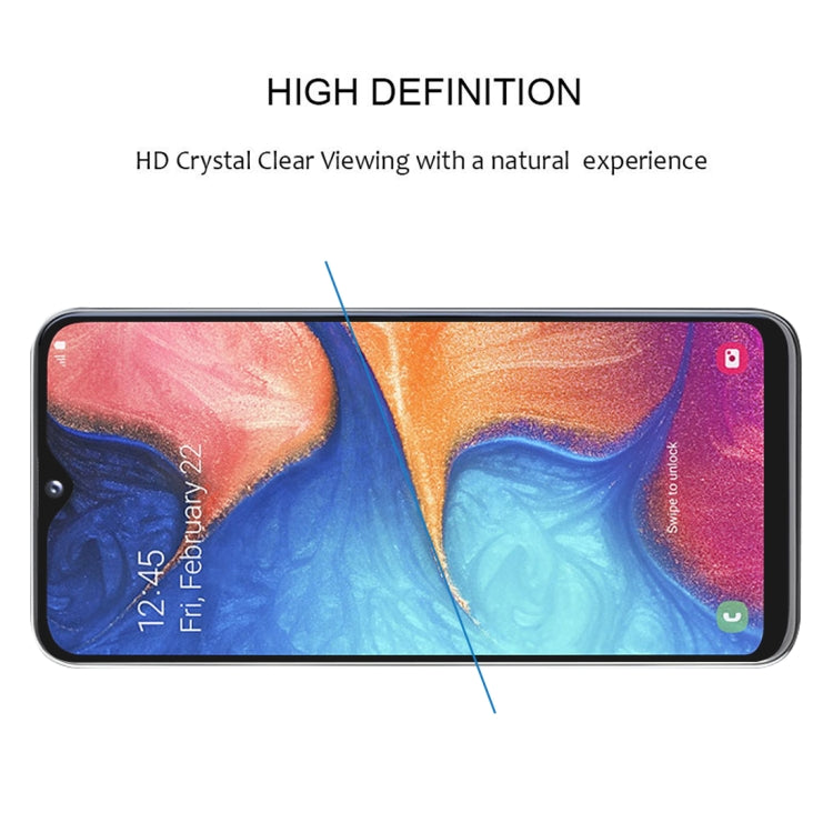 25 PCS 絲印二強 全屏鋼化玻璃膜適用於 三星 Galaxy J6