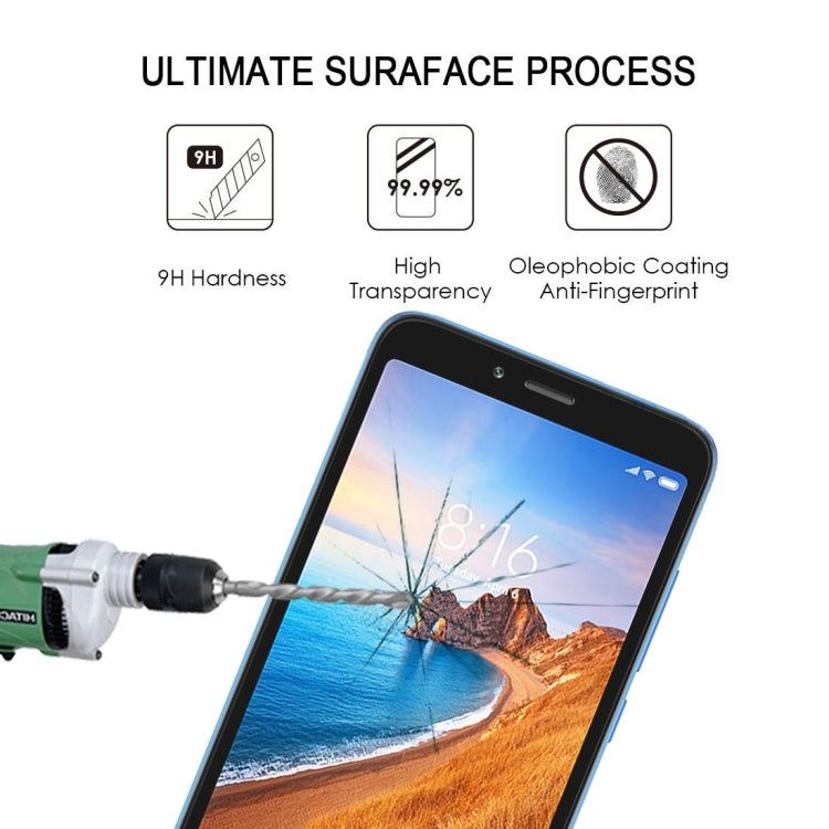 25 PCS 絲印二強 全屏鋼化玻璃膜適用於 小米 Xiaomi Mi Play