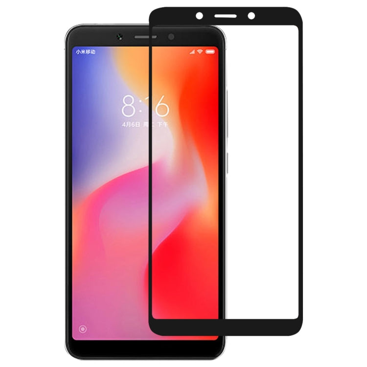 絲印二強 全屏鋼化玻璃膜適用於 小米 Xiaomi Redmi 6 & 6A