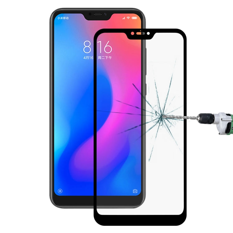 適用於小米 紅米 Note 6  9H 3D全屏覆蓋碳纖維軟邊 高清防爆鋼化玻璃膜