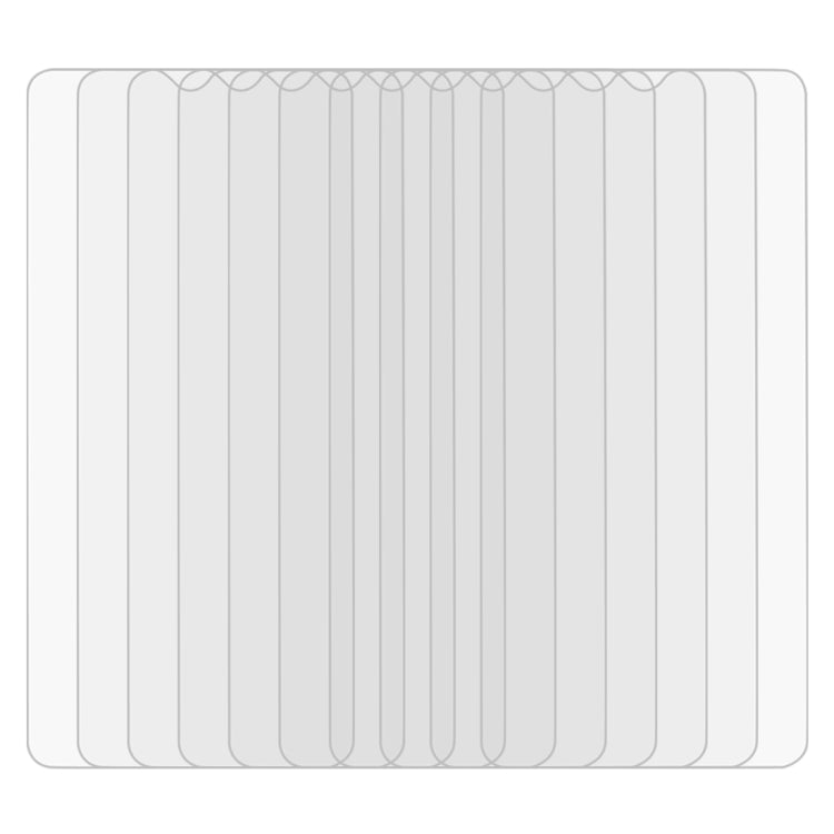 50 PCS 適用於三星 Galaxy A10s 0.26mm 9H 2.5D弧邊鋼化玻璃膜