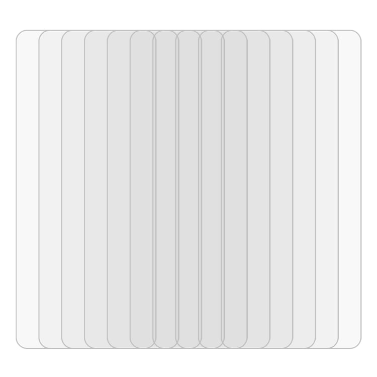 50 PCS 適用於華為 Enjoy 10 Plus 0.26mm 9H 2.5D弧邊鋼化玻璃膜