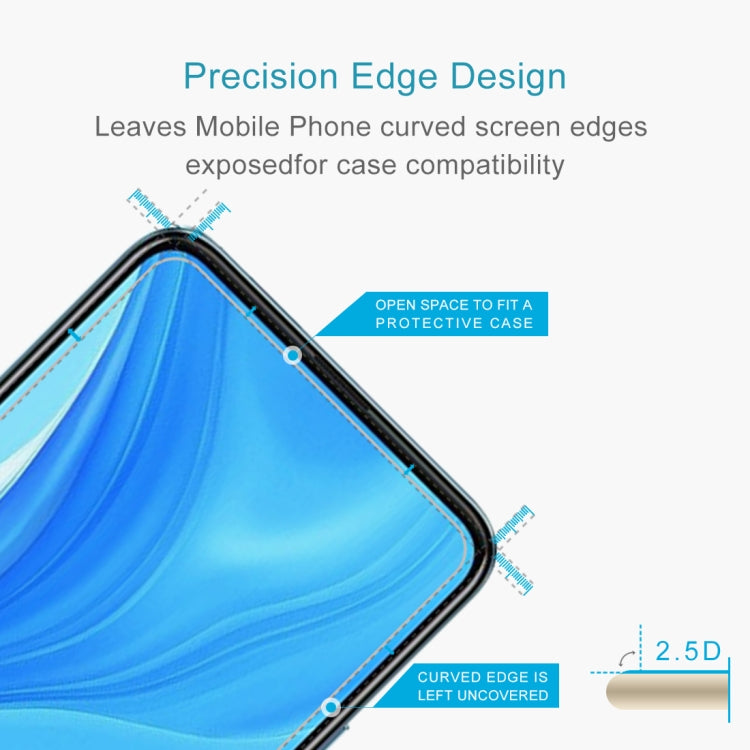 10個裝 適用於華為 Enjoy 10 Plus 0.26mm 9H 2.5D弧邊鋼化玻璃膜