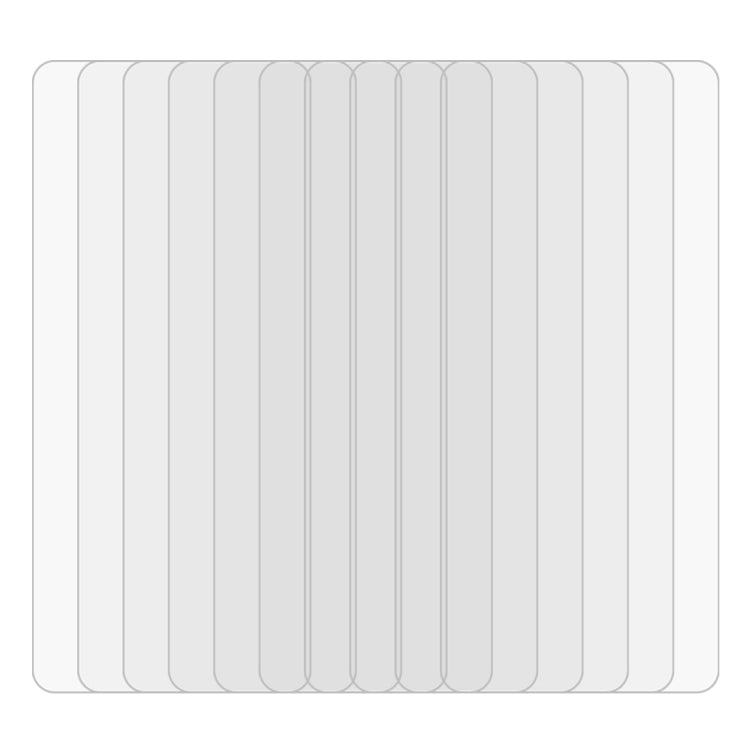 10個裝 適用於華為 Honor 9X Plus 0.26mm 9H 2.5D弧邊鋼化玻璃膜