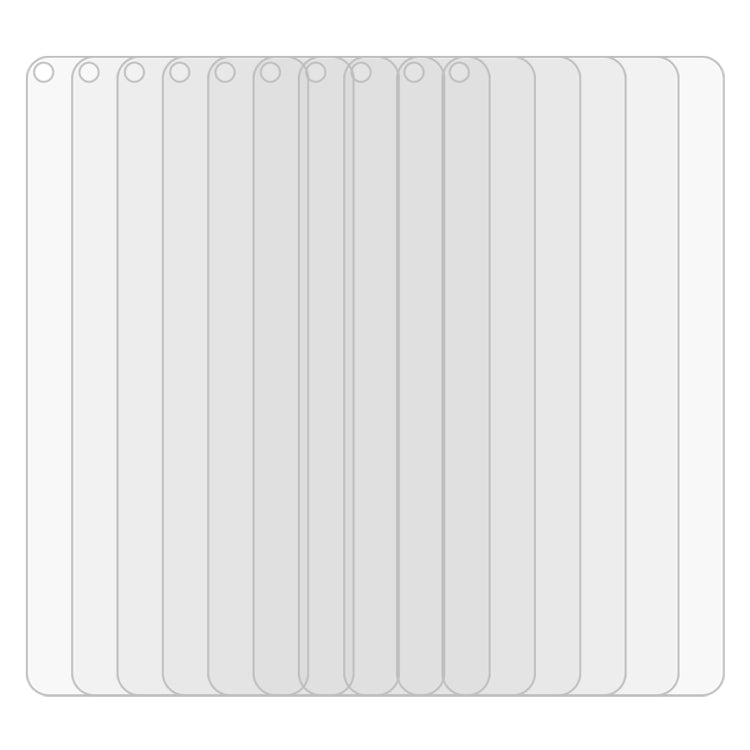 50 PCS 適用於華為 Honor 20s 0.26mm 9H 2.5D弧邊鋼化玻璃膜