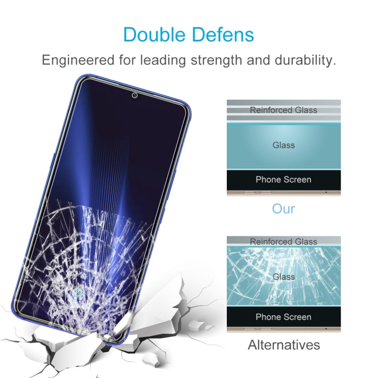 10個裝 適用於 Vivo iQOO Pro 0.26mm 9H 2.5D弧邊鋼化玻璃膜