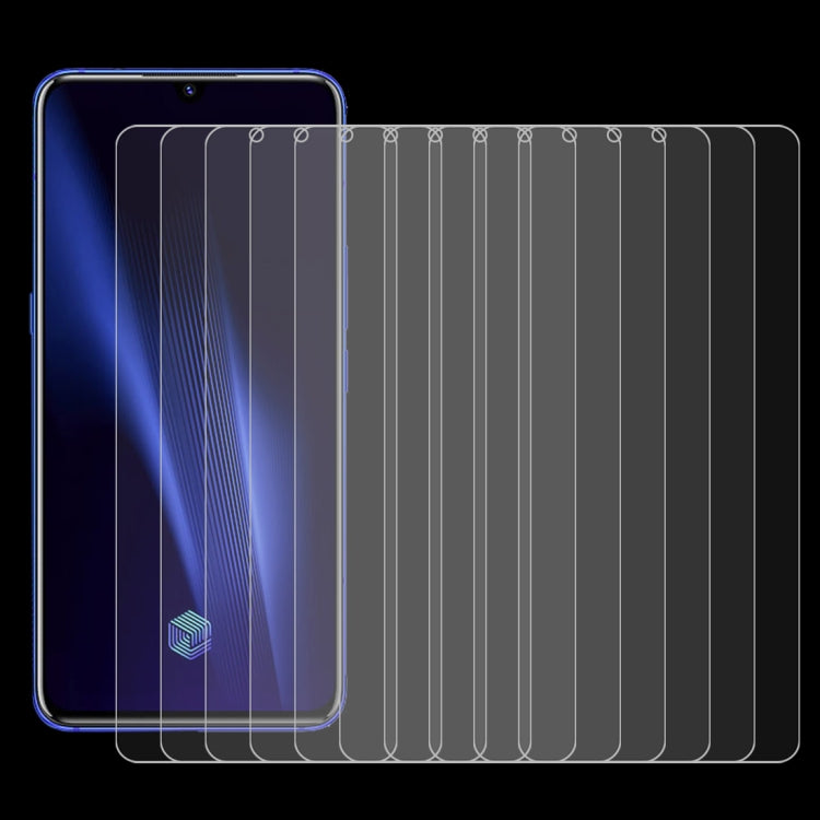 10個裝 適用於 Vivo iQOO Pro 0.26mm 9H 2.5D弧邊鋼化玻璃膜