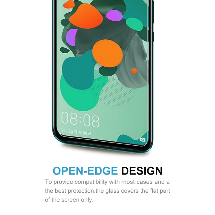 50 PCS 適用於華為 Mate 30 Lite 0.26mm 9H 2.5D弧邊鋼化玻璃膜
