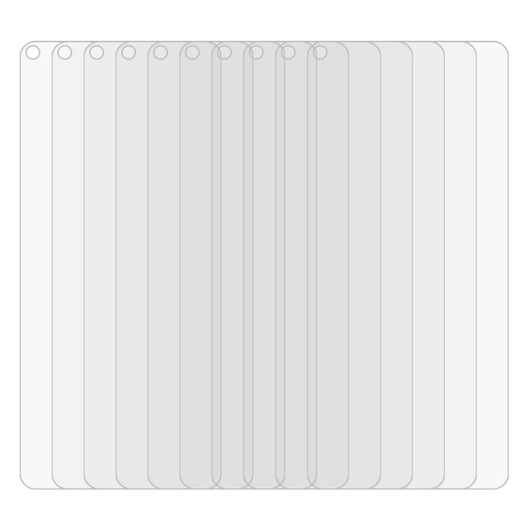 50 PCS 適用於華為 Nova 5T 0.26mm 9H 2.5D弧邊鋼化玻璃膜