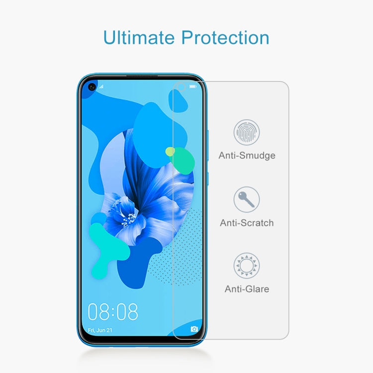 10個裝 適用於華為 P20 Lite 0.26mm 9H 2.5D弧邊鋼化玻璃膜