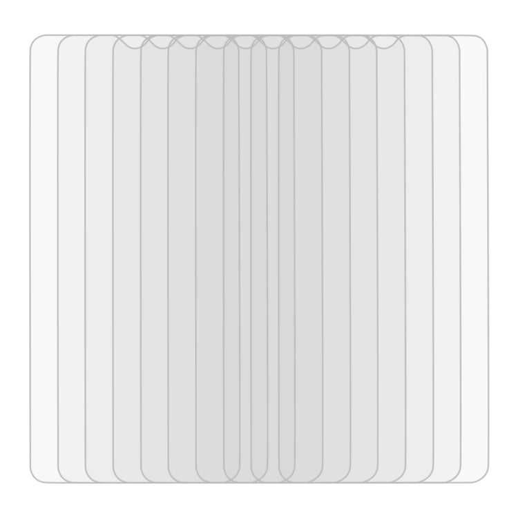 10個裝 適用於 小米 紅米 Note 8 Pro 0.26mm 9H 2.5D弧邊鋼化玻璃膜