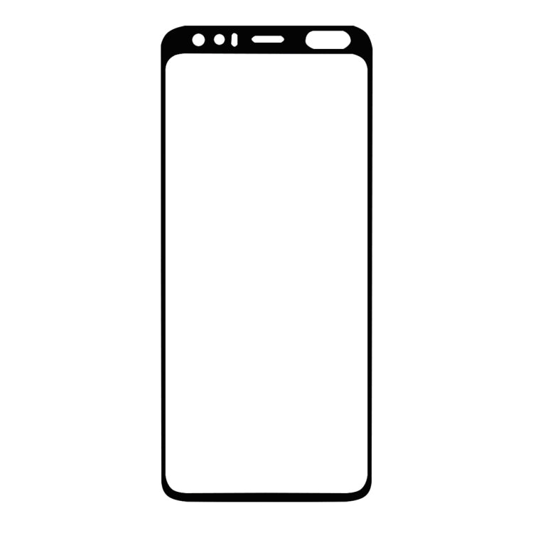25 PCS 絲印二強 全屏鋼化玻璃膜適用於 適用於 谷歌 Pixel 4 XL