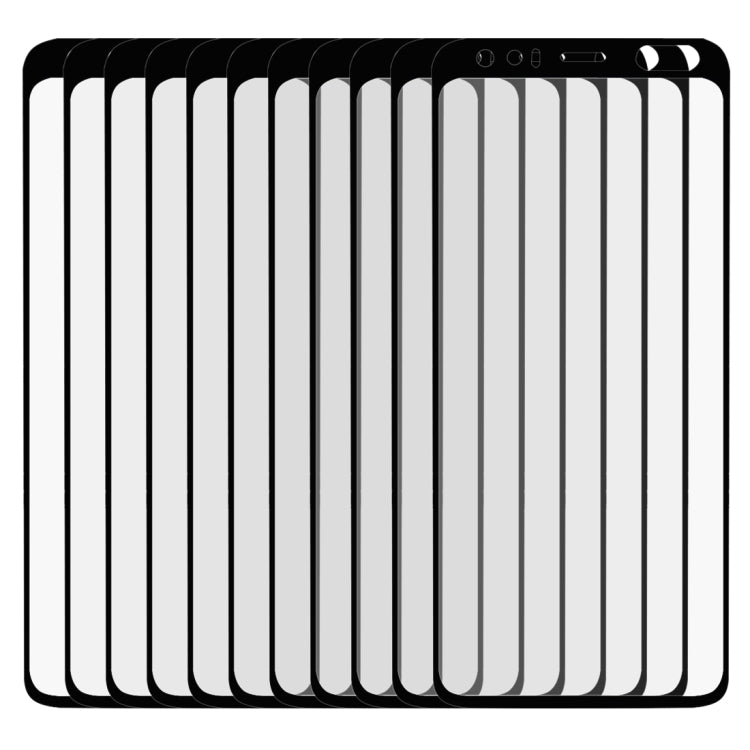 25 PCS 絲印二強 全屏鋼化玻璃膜適用於 適用於 谷歌 Pixel 4