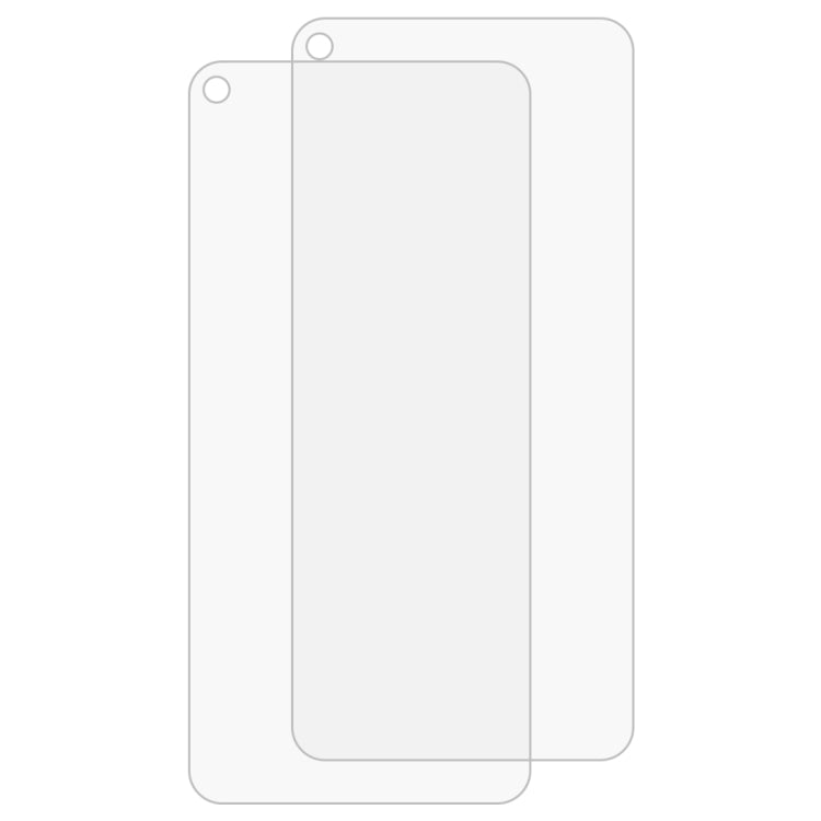 2個裝 適用於華為nova 5i 0.26mm 9H 2.5D弧邊鋼化玻璃膜