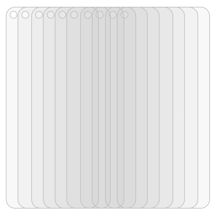 100個裝 適用於華為nova 5i 0.26mm 9H 2.5D弧邊鋼化玻璃膜