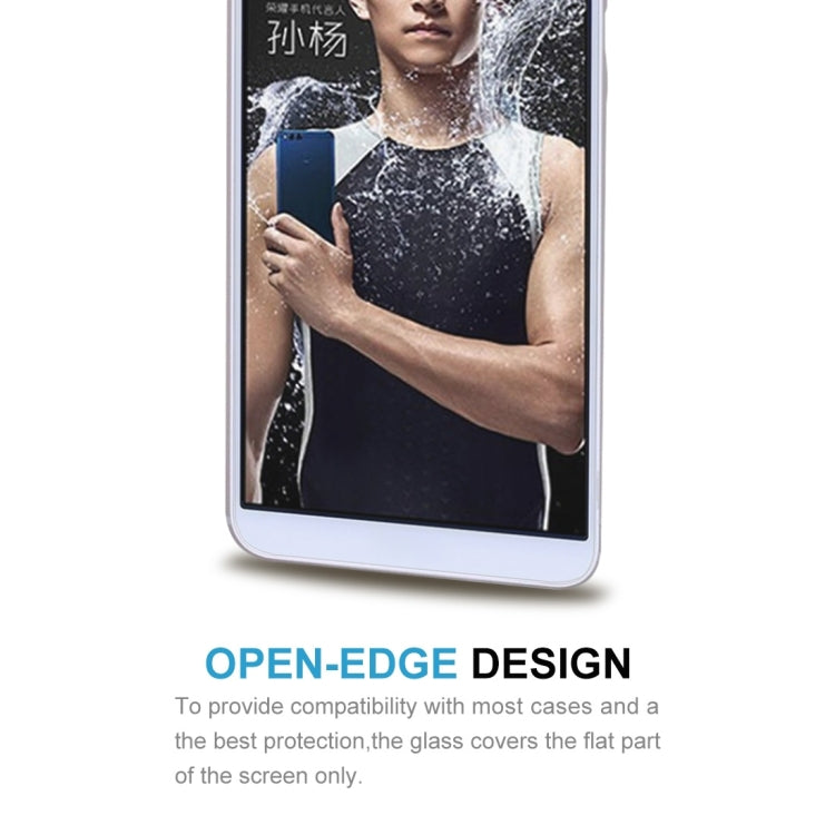 100個裝 適用於華為 榮耀暢玩7X 0.26mm厚度 9H表面硬度 2.5D弧邊 鋼化玻璃保護膜