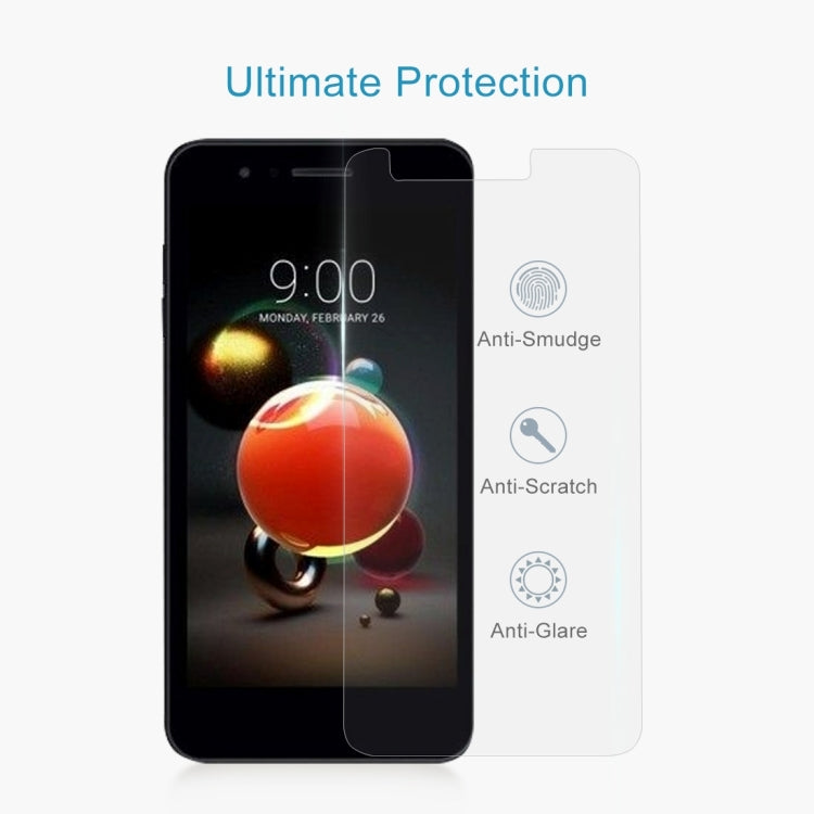 適用於LG K8  0.26mm厚度 9H表面硬度 2.5D弧邊 鋼化玻璃保護膜