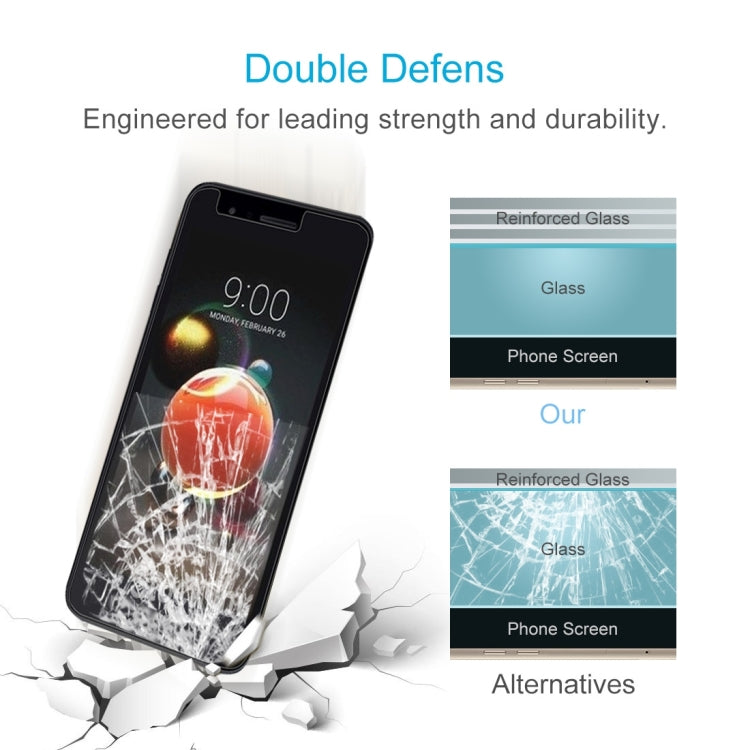 適用於LG K8  0.26mm厚度 9H表面硬度 2.5D弧邊 鋼化玻璃保護膜