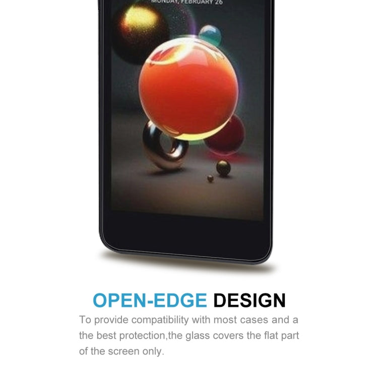 適用於LG K8  0.26mm厚度 9H表面硬度 2.5D弧邊 鋼化玻璃保護膜