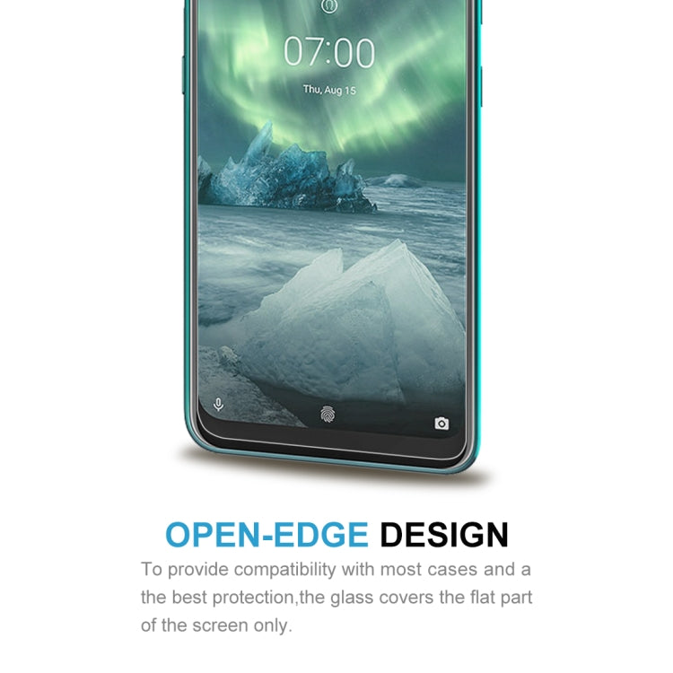 2.5D弧邊半屏鋼化玻璃保護膜  適用於Nokia 7.2