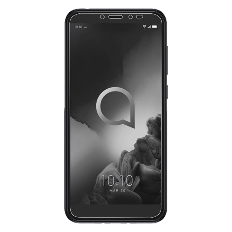 2.5D弧邊半屏鋼化玻璃保護膜  適用於Alcatel 1S