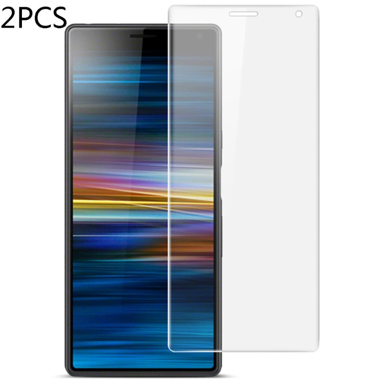 2片裝 艾美克 水凝盾3代 適用於索尼 Xperia 10 0.15mm曲面全屏保護軟膜水凝膜 前膜
