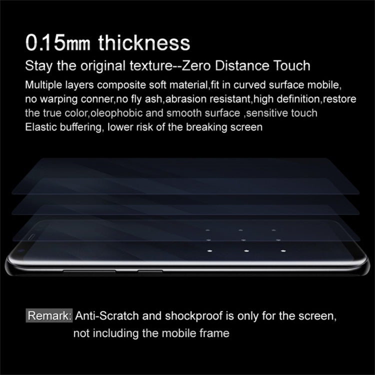 2片裝 艾美克 水凝盾3代 適用於索尼 Xperia 10 0.15mm曲面全屏保護軟膜水凝膜 前膜