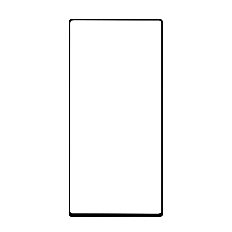 適用於 三星 Galaxy Note 10+   0.3mm厚度 9H硬度 3D邊膠曲面防爆鋼化膜，支持指紋解鎖