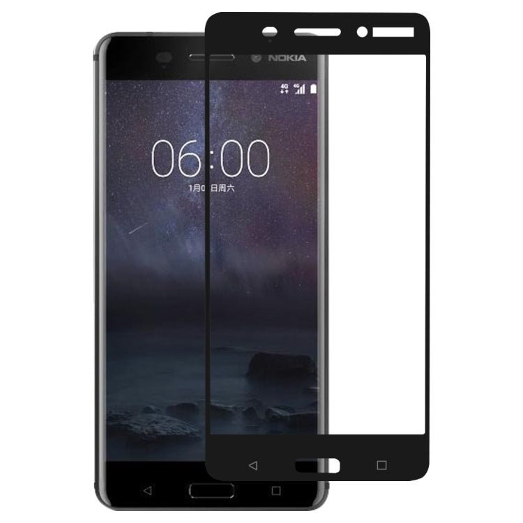 絲印二強 全屏鋼化玻璃膜適用於 諾基亞 Nokia 6
