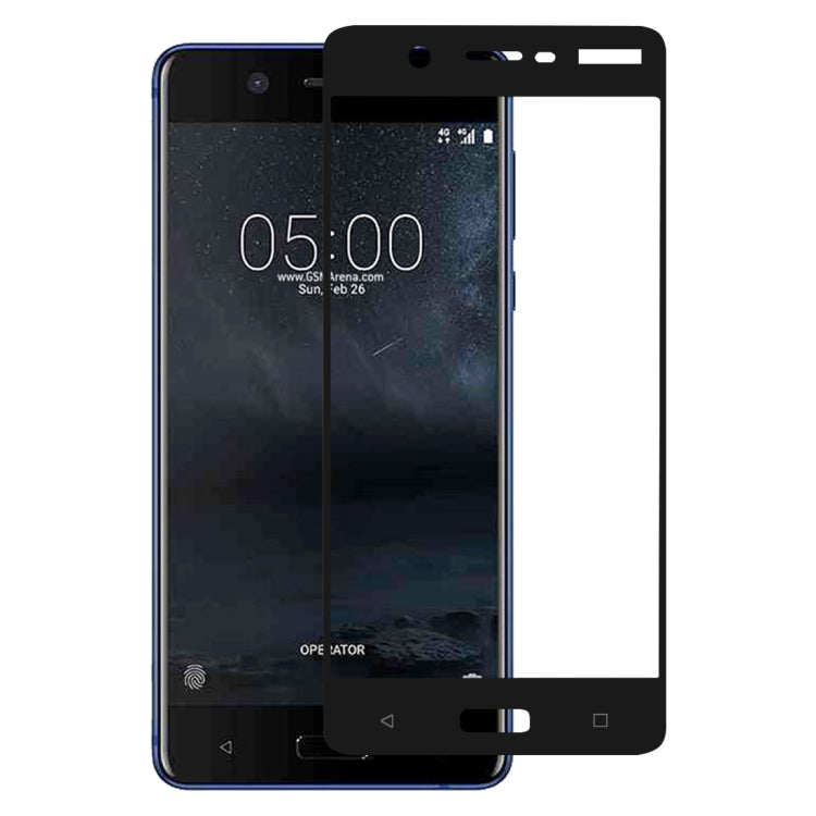 絲印二強 全屏鋼化玻璃膜適用於 諾基亞 Nokia 5