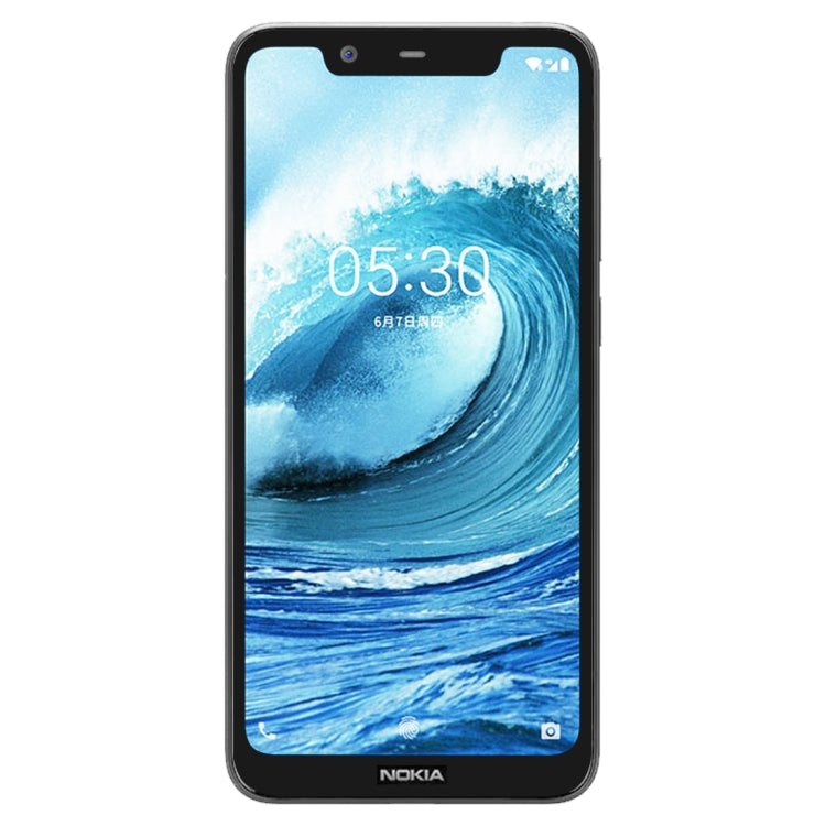 25 PCS 絲印二強 全屏鋼化玻璃膜適用於 諾基亞 Nokia 5.1 Plus / X5