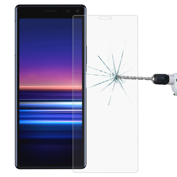 適用於索尼 Xperia 20 0.26mm 9H 2.5D弧邊鋼化玻璃膜