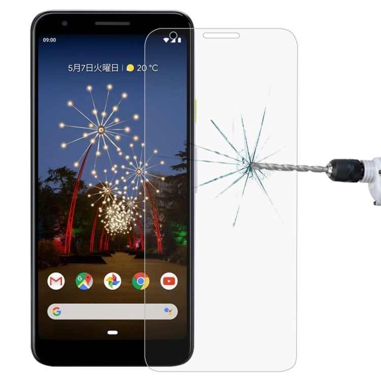 適用於谷歌 Pixel 3A XL 0.26mm 9H 2.5D弧邊鋼化玻璃膜
