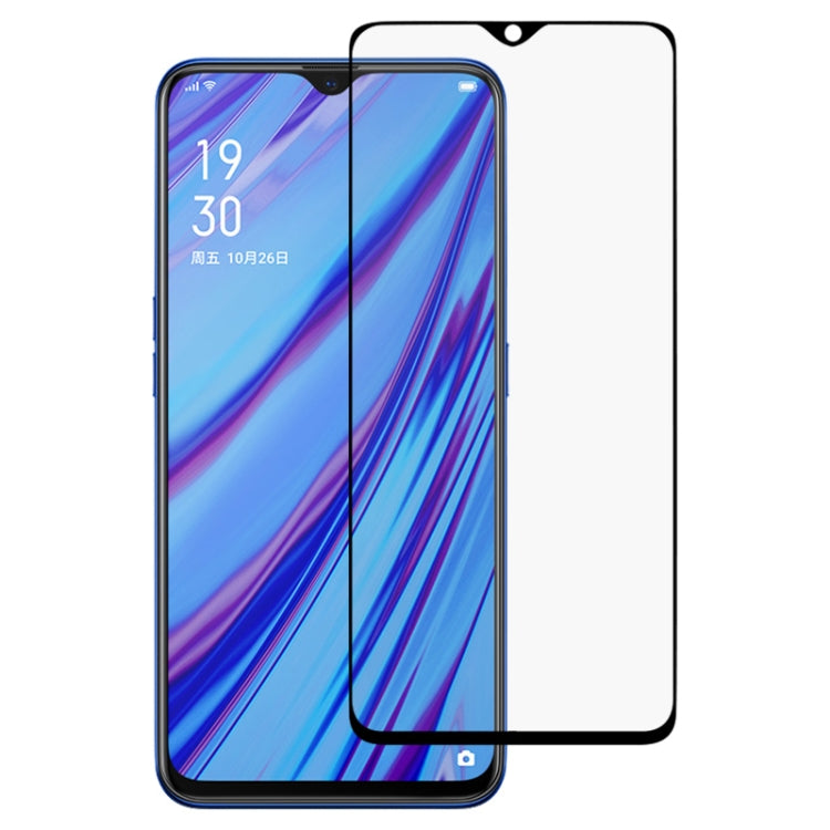 絲印二強 全屏鋼化玻璃膜 適用於 OPPO A9X