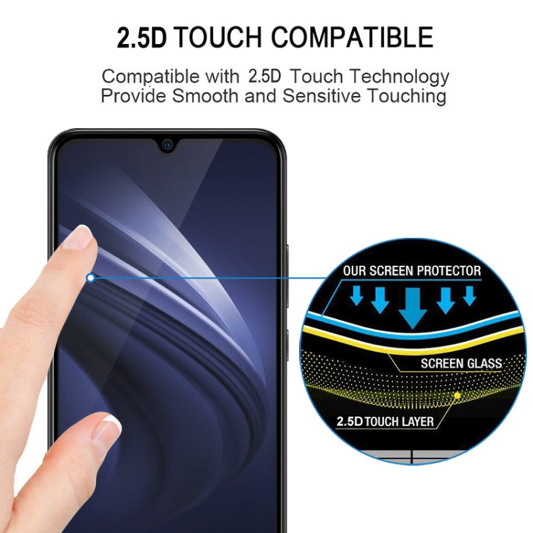 25 PCS 絲印二強 全屏鋼化玻璃膜適用於 適用於 Vivo IQoo Neo