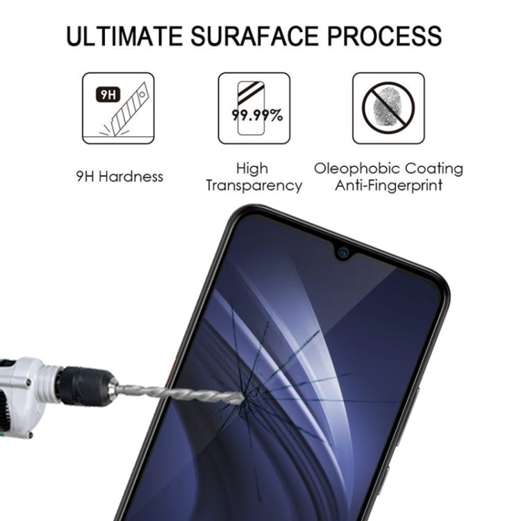 25 PCS 絲印二強 全屏鋼化玻璃膜適用於 適用於 Vivo IQoo Neo