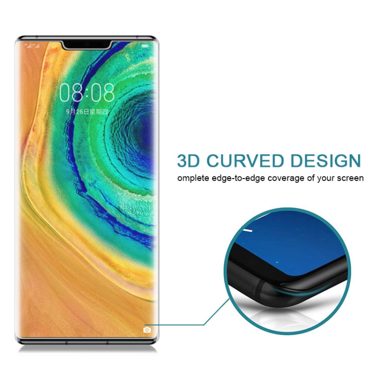 10片一賣 適用於華為 Mate 30 Pro / Mate 30E Pro 5G / Mate 30 RS Porsche Design 9H 2.5D 超薄半屏鋼化玻璃屏幕保護膜