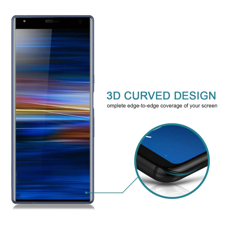 適用於索尼 Xperia 10 9H 3D曲面全屏鋼化玻璃膜