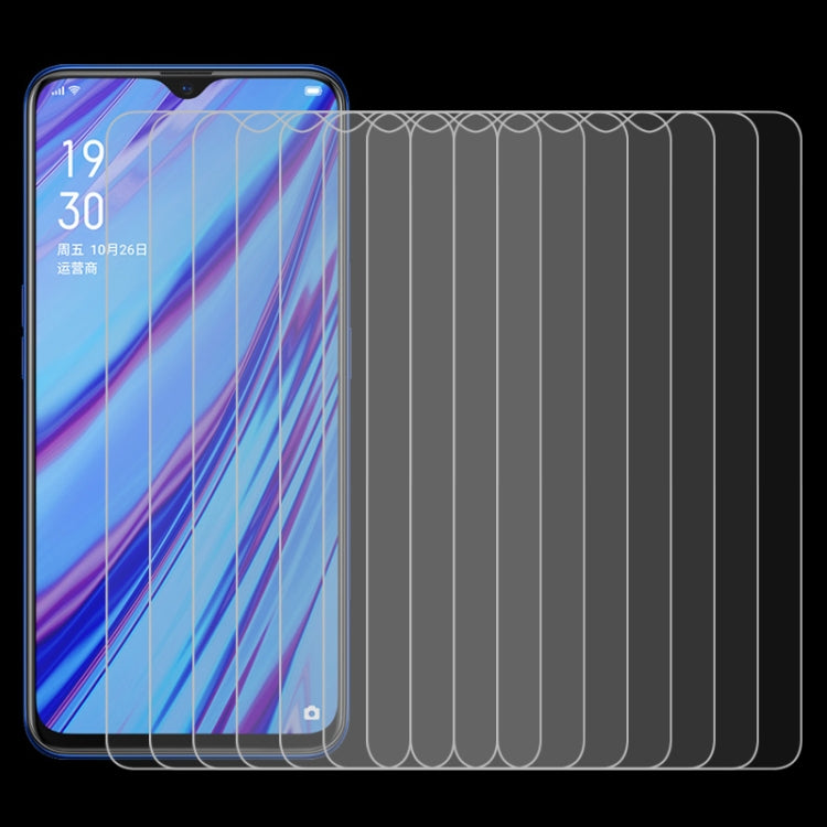 10片一賣 適用於 OPPO A9X 9H 2.5D 超薄鋼化玻璃屏幕保護膜